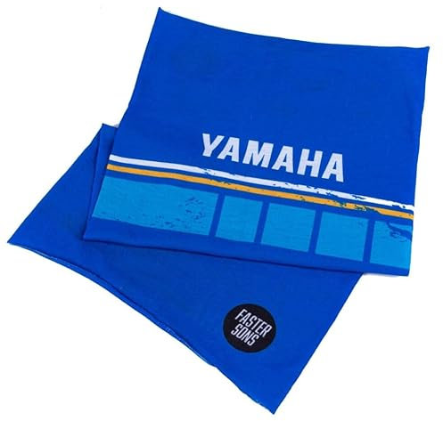 Yamaha Racing Halstuch Bandana Faster Sons Schlauchschal blau