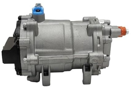 Compresor de aire acondicionado eléctrico de 12 V, compresor de aire acondicionado for vehículos de nueva energía, accesorio compatible con automóviles, camiones, autobuses y barcos