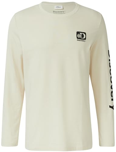 s.Oliver Longsleeve aus Baumwolle mit Discovery Channel®-Artwork