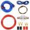 10GA - Juego de cables para amplificador de coche (1500 W, cable de subwoofer de 1500 W)