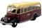 CYQOCD Mini Auto Spielzeug 1:120 Für 120OB001 Bus Legierung Automobil Modell Metall Spielzeug Sammlung Klassische Farben Braun Wohnkultur