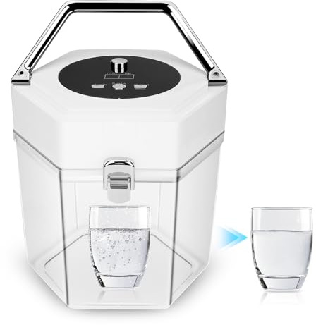 2L Resin Bubble Remover, 95kPa Vacuum Epoxy Resin Airless Machine, 3-9 Minutes Effective 99% Bubble Removal, 3-20 Timer, One-Press deflation, for Epoxy Resin, UV Resin, Silicone Molds, DIY Crafts