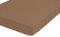 biberna 0077641 Spannbetttuch Topper Jersey-Elastic (Topperhöhe 8-12 cm) 1x 90x190 cm - 100x220 cm individuell Marone