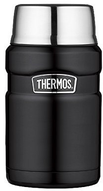 Thermos Genuine Brand Stainless King Food Matte Black 0.7L