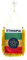 AZ FLAG - Wimpel Äthiopien - 15x10 cm - Demokratische Bundesrepublik Äthiopien Mini Flagge 10 x 15 Cm - Auto Pennant Spezielle Auto
