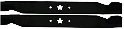 Lot de 2 lames de tracteur Stens 340–178 Hi-Lift pour Husqvarna, Craftsman, Ariens, Poulan, AYP 138971 avec planches de 106,7 cm