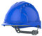JSP Elmetto di Sicurezza EVO con Chiusura a Fascia, Blu, Ventilato (AJF030000500)