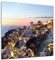 Bilderdepot24 Glasbild - Oia Village Santorini - Griechenland - 20x20 - Deko Glas - Wandbild aus Glas - Bild auf Glas - moderne Bilderdepot24 Glasbilder - Glasfoto - Echtglas