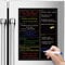 Ezigoo Magnetic Fridge Memo Borad A3 Weekly Planner Blackboard Wet Erase Family Daily Meal Calendar Food Shopping List Borad for Notes, Meat Prep, To Do List Reminders 30 x 40cm