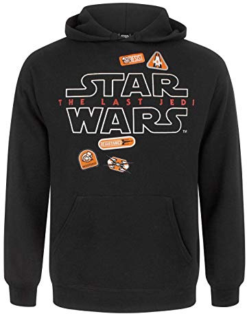 Star Wars The Last Jedi Badges Men's Hoodie