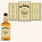 Affiche Prints L122 Personalised Tennessee Honey Whiskey Bourbon Custom Spirit Bottle Label For Any Occasion!