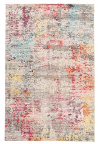 RugVista, Monet, Teppich, Mittelflor, 160 x 230 cm, Rechteckiger, Modern, Oeko-Tex Standard 100, Polypropylene, Flur, Schlafzimmer, Küche, Wohnzimmer, Mehrfarbig, Mehrfarbig