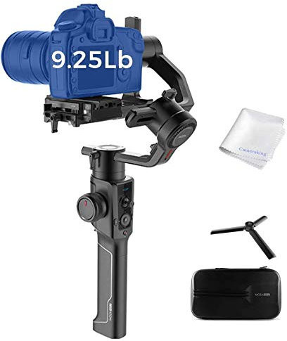 MOZA Air 2 Stabilisateur Caméra Gimbal à 3 Axes portatif à écran OLED Smart Time-Lapse Système de contrôle d'objectif pour DSLRs sans Miroir et caméras de Poche 9 kg Charge utile (MOZA Air 2)