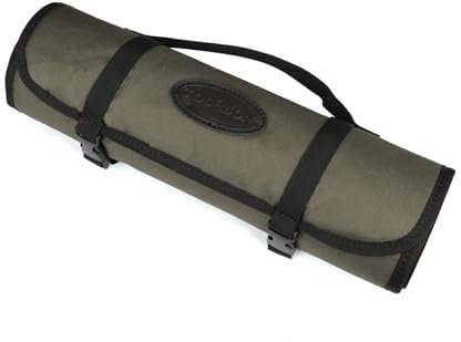 TOURBON Tapis de nettoyage enroulable pour fusil de chasse avec poche de rangement pour outils