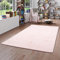 Pergamon Luxus Super Soft Fellteppich Plush Rosa in 7 Größen