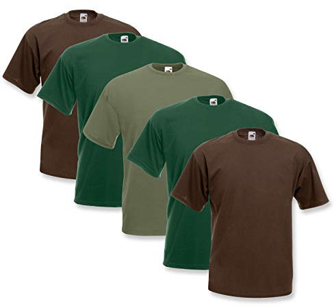 Fruit of the Loom Original T 5-Pack Logo Men's T-Shirt