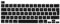 Se7enline MacBook Pro 16 inch Keyboard Cover & 2022 MacBook Pro 13 inch Soft Silicone Skin Protector for MacBook Pro Model A2141/A2289/A2338 M1 M2/A2251 with Touch Bar Touch ID UK Layout, Black