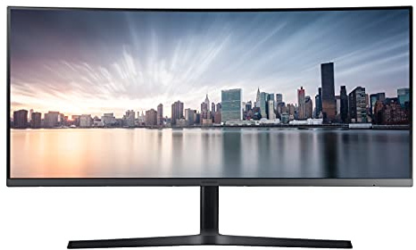 Samsung LC34H890WGU 86,4 cm (34) 3440 x 1440 Pixels Quad HD QLED Noir