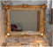Lnxp Wandspiegel Rahmenspiegel Barockspiegel Spiegel In Gold 56x46 cm Renaissance Opulenter Prachtvoller Nostalgie Antik Barock Repro Barockstil 50SP