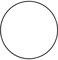 Vaessen Creative Metallringe, Schwarz, Ø25cm 3mm