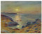 Legendarte - Kunstdruck auf Leinwand - Sonnenuntergang in Douarnenez Pierre Auguste Renoir - Wanddeko, Canvas cm. 50x60