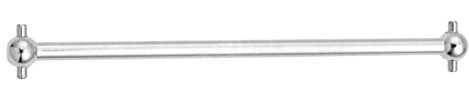 Generic RC Auto Antriebswelle, Metall Upgrade Universal Antriebswelle für HSP 94122, 94111 RC - 100mm