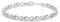 TJC Infinity Knot Bracelet for Women, Infinity Link Chain Bracelet in 925 Sterling Silver/Rose Gold/Yellow Gold - 6.5, 7, 7.5, 8 Inches | with Gift Box
