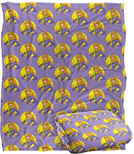 SCOOBY DOO! Optimalweiche Kuscheldecke von Silky Touch, 152 x 127 cm