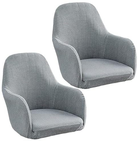 klkjk Stretch Stuhlhussen-Bezüge Stuhlbezug Mit Armlehne 2/4/6er Set Esszimmerstuhlbezug Hochlehner Stuhlbezug Schonbezug Stuhl Abdeckung Schonbezug Für Esszimmer, Büro Schutzhülle