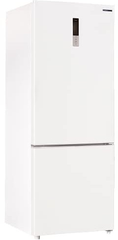 INFINITON FGC-79WS - Frigorífico Combi, Blanco, Alto 185cm, Diseño EXTRA SPACE, Ancho especial 70cm, No Frost, Luz LED, Clase A++/E