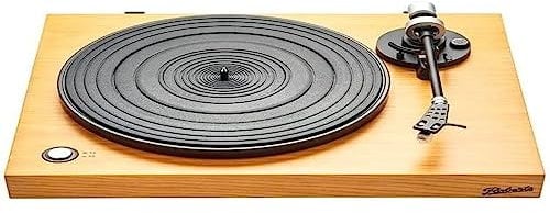 Roberts Stylus – Giradischi classico ad alta fedeltà in vinile con preamplificatore commutabile, rovere chiaro