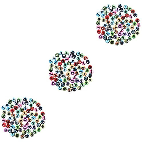 COHEALI 150 Stk Kuppelfliesen Rundes Glas Chakra-perle Ornamente Glas Flatback-cabochons Transparent Glaskuppel-cabochons Flache Hintere Perle Flache Rücken Opal Kristallglas Schmuck