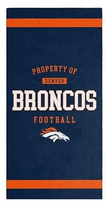 Foco Denver Broncos NFL 2024 Strandtuch Badetuch Handtuch Blau - One-Size