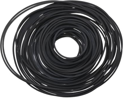 OTOTEC 112 Stück 1 Mm Gummiriemen für Recorder Gefaltete Länge 40–190 Mm Riemen für Mix-Kassettenbandgeräte für Recorder CD-ROM Videogeräte Walkman DVD-Laufwerk (2 Sets)