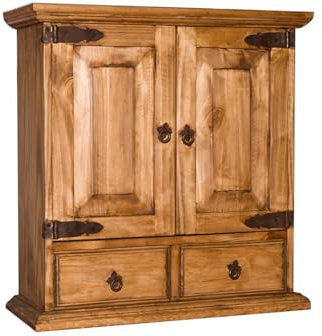 1a Direktimport Hängeschrank - original Mexico Möbel - Landhausstil - Pinie Massivholz - Mexiko