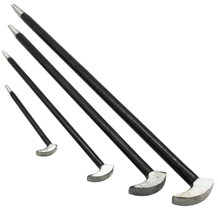 Ensemble de pieds-biche à double face pour le travail du bois – Ensemble de pieds-biche de démolition pour automobile, kit de pieds-biche à double face pour la démolition, ensemble de pieds de biche