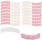 72 Pièces Bande de Colle pour Perruque,Ruban Adhésif Double Face Imperméable Invisible pour Perruques Lace Front Tape Perruque ruban Adhésif pour la Fixation des Perruques