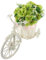 UPKOCH 1 Pz. Fiore Della Bicicletta Rastrelliera Per Vasi Da Fiori Per Biciclette Portabiciclette Decorativo Per Giardino Porta Piante in Vaso Di Fiori Cremagliera Fiore Di Seta