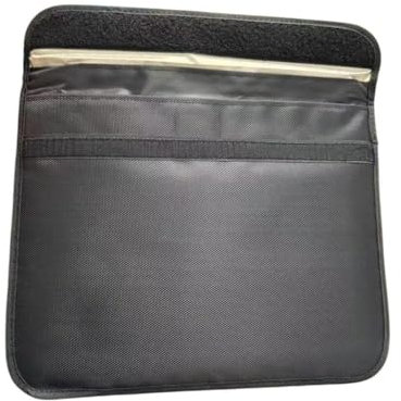 fonefunshop Faraday Bag Signal Blocker For Tablet 10.2/10.9 25cm x 32cm VKF7 Black