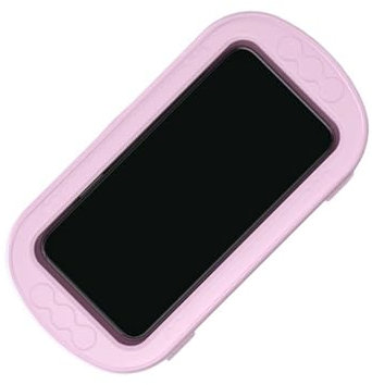 BELOWSYALER Dusch-Handyständer, einziehbar, 360 Grad drehbar, Badewannen-Handyhalterung, Badezimmerständer, Wandhalterung, Ständer für 5-7,2 Zoll Handys