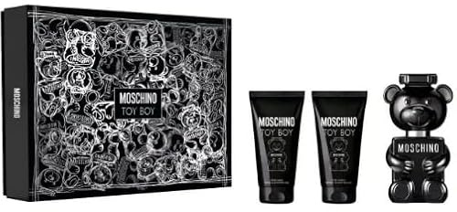 MOSCHINO Toy Boy Set 50 ml Eau de Parfum Spray + 50 ml Duschgel + 50 ml After Shave Balsam – 1 Set