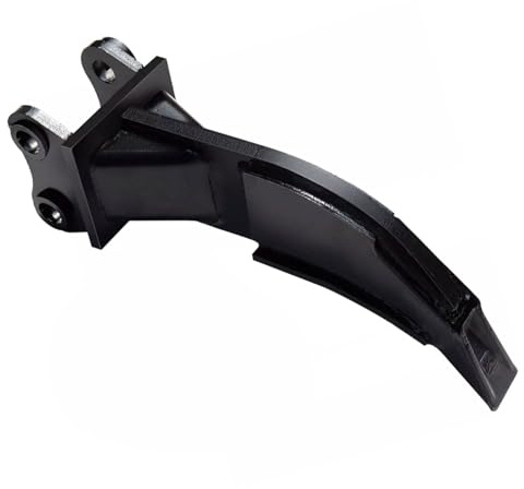 Eminchu Gancio per Scarificatore, Strumento per Scavo in Acciaio Legato, Gancio per Ampia Applicazione con 2 Perni di Collegamento, Ideale per Escavatori da 0,8-1,5 T, Apertura 90 Mm, Diametro Foro