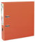 Exacompta 53344E Premium PP-Ordner Prem´Touch. 8 cm breit DIN A4 Kunststoffbezug außen Papierbezug innen Rückenschild austauschbar Ringordner Aktenordner Briefordner Plastikordner orange