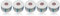 Efalock Professional Halskrause Standard Rollen à 100 Streifen, 1er Pack, (1x 5 Stück)
