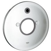 GROHE Rosette (Original Ersatzteil, Langlebig, Robust, Herstellergarantie: 5 Jahre, Passgenau), Chrom, 46468000