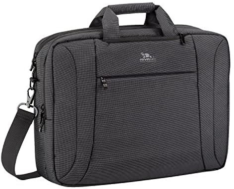 RivaCase 8290 Laptop Bag/Backpack 16, Borsa/Zaino per Laptop Fino a 16, Nero