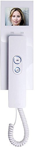 M-e modern-electronics VDV 505 WW Video-Tuersprechanlage Kabelgebunden Inneneinheit 1 Familienhaus