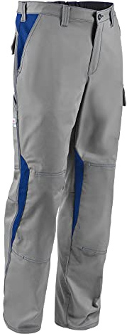 Image Dress Hose PSA 2 – Hose mit ergonomischer Linienführung und Knieschutztaschen PSA 2 Mittelgrau/kbl.blau Gr. 66