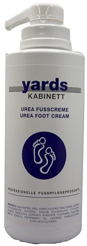 YARDS UREA Fuß-Creme 450ml Spender Für schöne Füße vom Profi