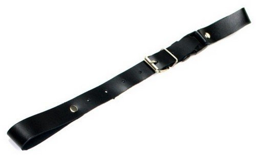 Belti Querriemen für Akkordeon, ab 25cm bis 38cm, Leder schwarz